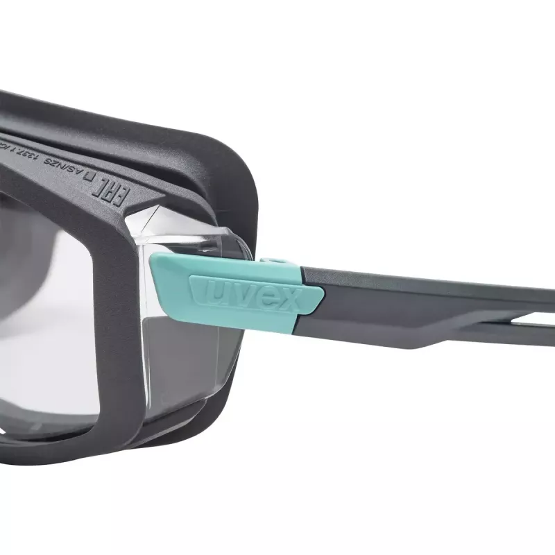 Occhiali di sicurezza Uvex i-guard policarbonato blu grigio trasparente