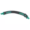 Occhiali di sicurezza Uvex i-guard+ policarbonato nero blu lenti trasparenti
