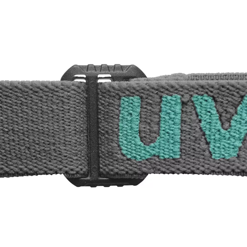 Occhiali di sicurezza Uvex i-guard+ policarbonato nero blu lenti trasparenti
