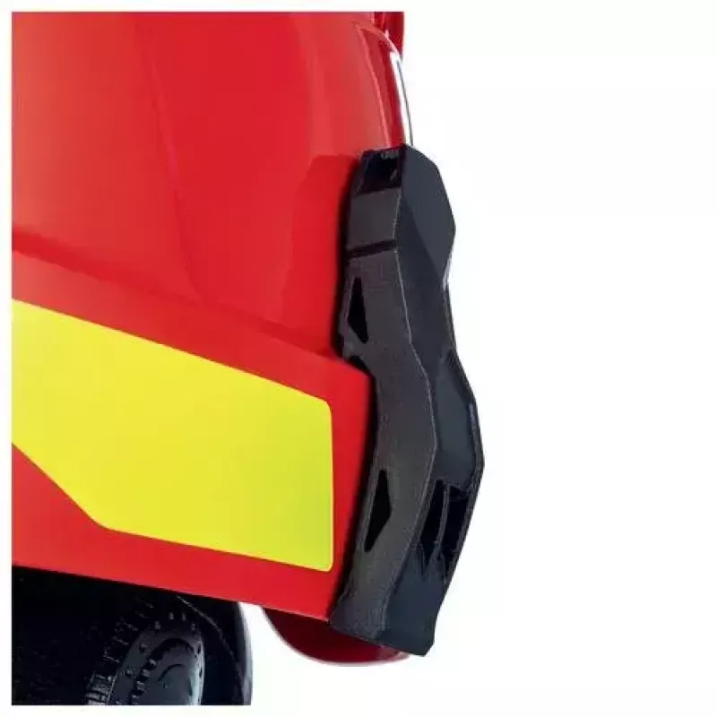 Copricapo di sicurezza Uvex 9774238 polietilene ad alta densità HDPE rosso giallo