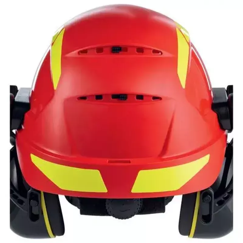 Copricapo di sicurezza Uvex 9774238 polietilene ad alta densità HDPE rosso giallo