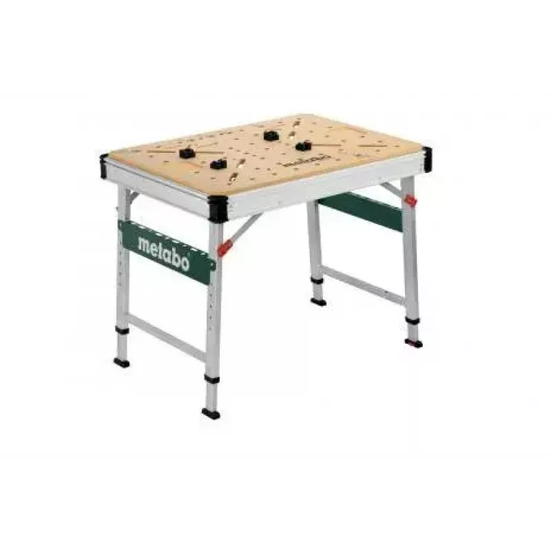 Tavolo da esterno Metabo MWB 100 beige metallizzato rettangolare 710 mm larghezza