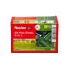 Set viti e tasselli Fischer 567813 45 pezzi verde