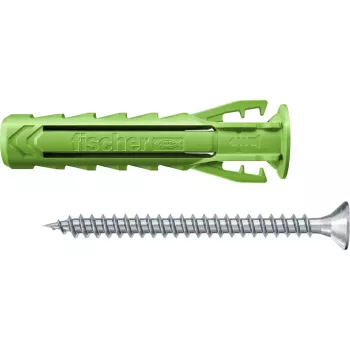 Set viti e tasselli Fischer 567813 45 pezzi verde