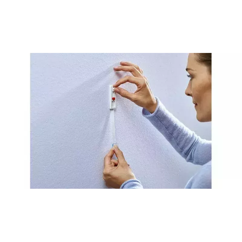 Gancio universale Tesa 77774 per interni bianco 2 pezzi