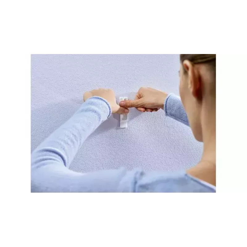 Gancio universale Tesa 77774 per interni bianco 2 pezzi