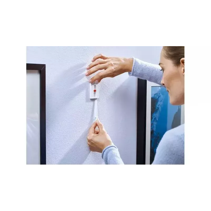 Gancio universale TESA 77777 per interni bianco 2 pezzi