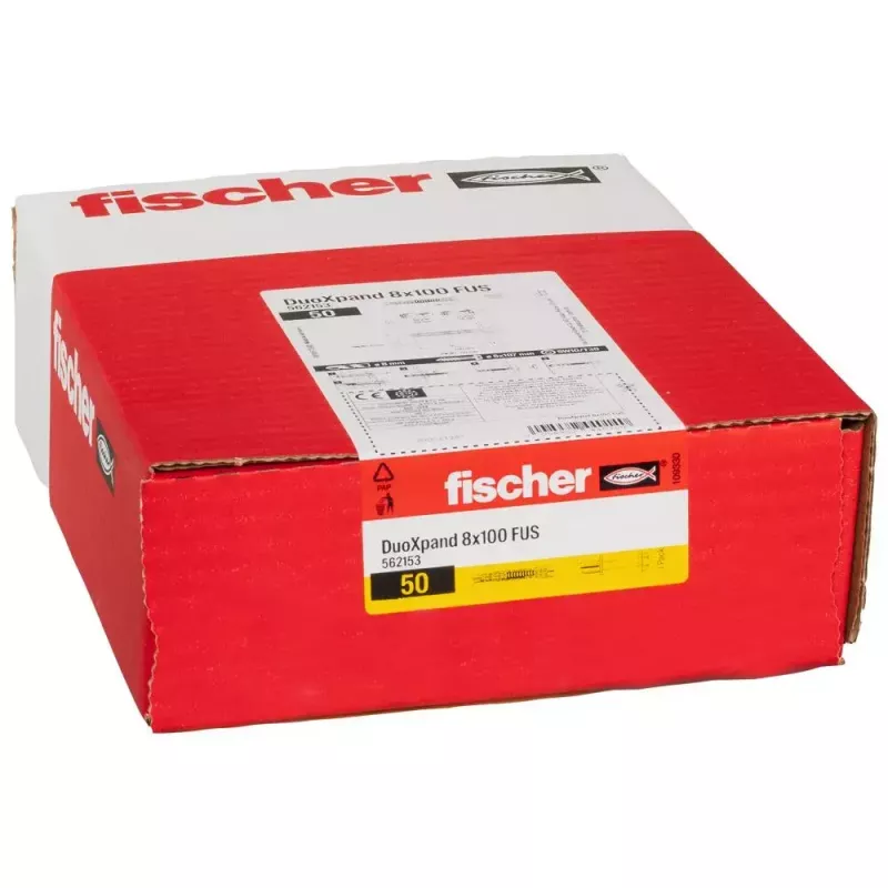 Ancorante a espansione Fischer 562153 100 mm nylon 50 pezzi