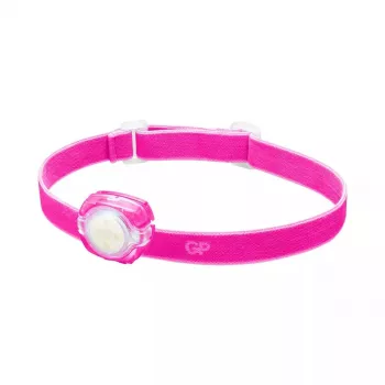 Lampada frontale GP Batterien CH31002 rosa