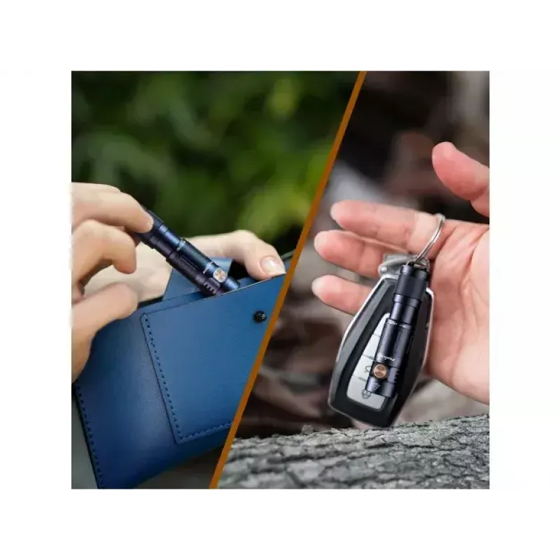 Torcia Fenix E05R nero torcia portatile LED duralluminio IP68 30h
