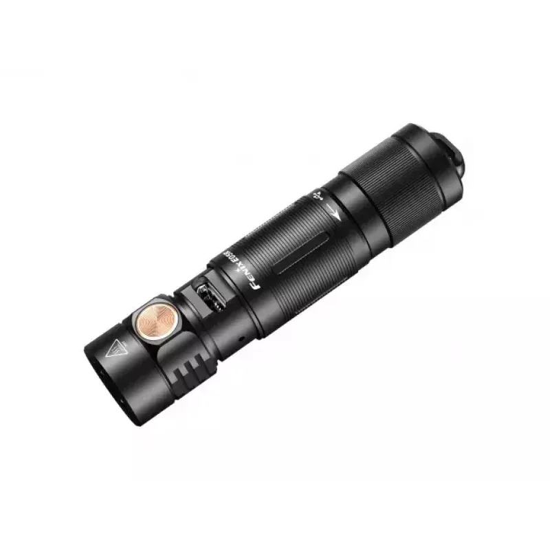 Torcia Fenix E05R nero torcia portatile LED duralluminio IP68 30h