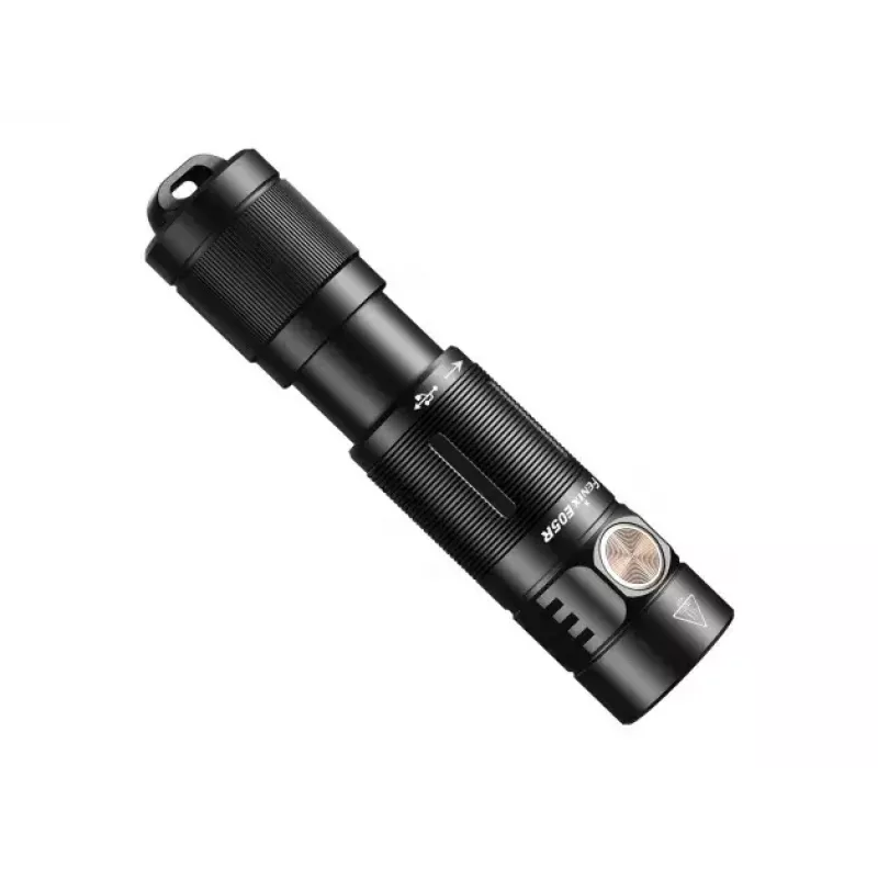 Torcia Fenix E05R nero torcia portatile LED duralluminio IP68 30h
