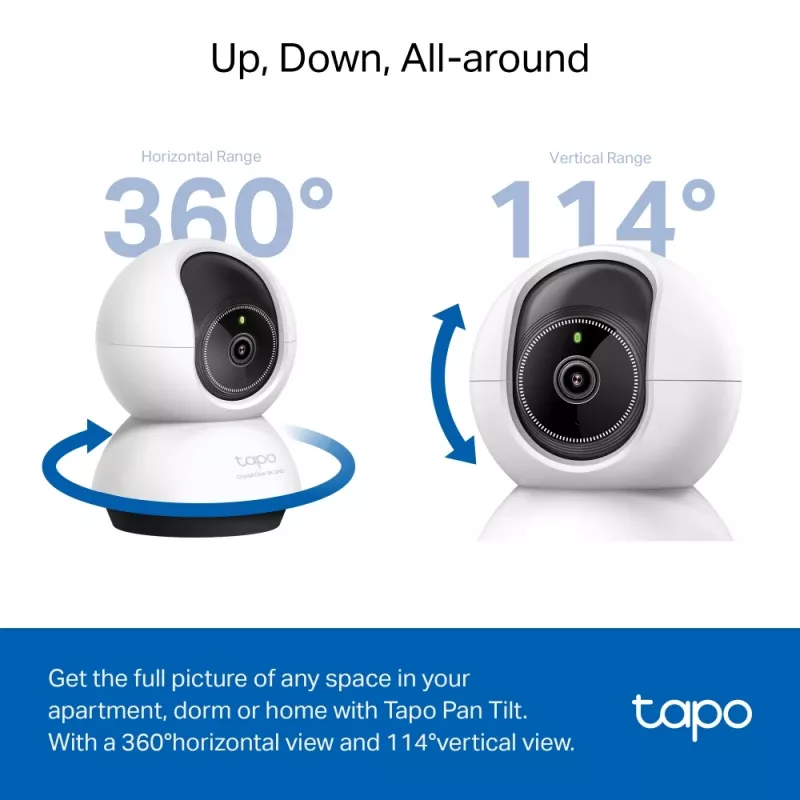TP-Link TC72 telecamera di sicurezza lampadina telecamera IP per interni 2560 x 1440 pixel soffitto/da tavolo