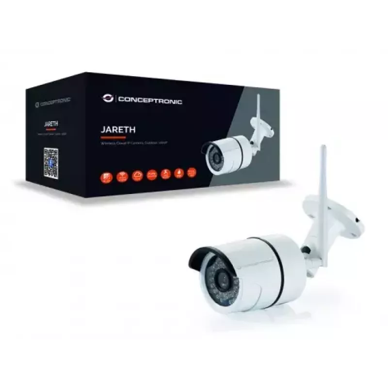 Conceptronic Jareth telecamera di videosorveglianza bullet per interni 1920 x 1080 pixel soffitto/parete