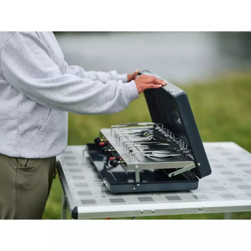Camping Kitchen 2 Grill & Go CV Campingaz rettangolare metallo 490x350x100 mm