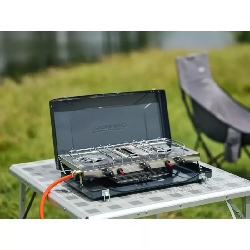 Camping Kitchen 2 Grill & Go CV Campingaz rettangolare metallo 490x350x100 mm