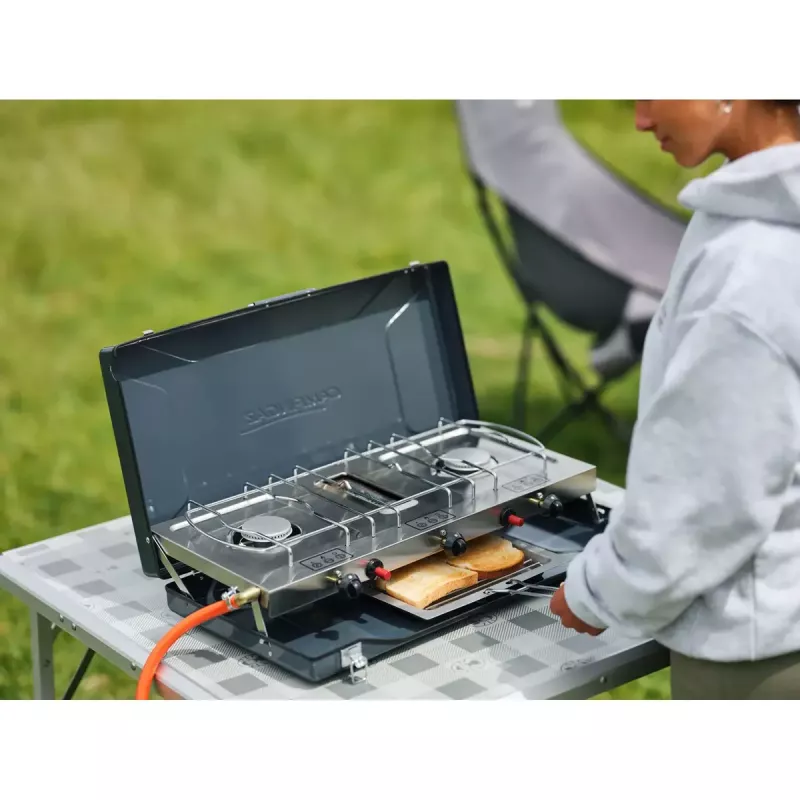 Camping Kitchen 2 Grill & Go CV Campingaz rettangolare metallo 490x350x100 mm