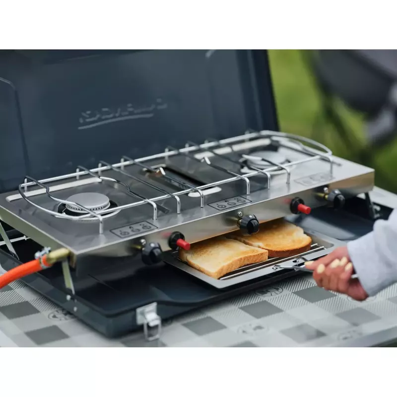 Camping Kitchen 2 Grill & Go CV Campingaz rettangolare metallo 490x350x100 mm