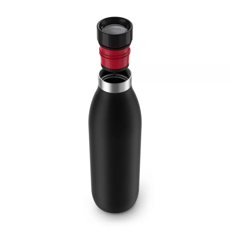 EMSA Bludrop Color N31109 uso quotidiano 700 ml acciaio inox nero