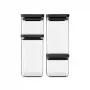 Contenitore in plastica quadrato Brabantia Tasty+