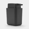 Brabantia 302503 dispenser di sapone da cucina, grigio scuro