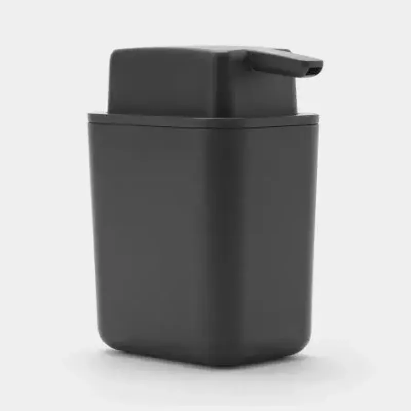 Brabantia 302503 dispenser di sapone da cucina, grigio scuro