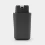 Brabantia 302503 dispenser di sapone da cucina, grigio scuro