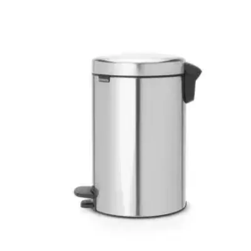 Pattumiera Brabantia 112041 12 L rotonda acciaio inox