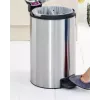 Pattumiera Brabantia 112041 12 L rotonda acciaio inox