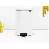 Pattumiera Brabantia 111846 20L rotonda bianco