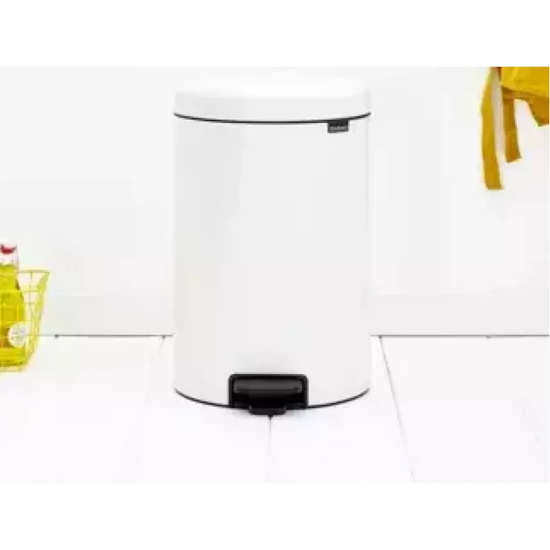 Pattumiera Brabantia 111846 20L rotonda bianco