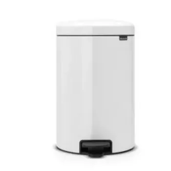 Pattumiera Brabantia 111846 20L rotonda bianco