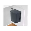 Brabantia 395246 pattumiera da incasso, 10 L, nero