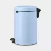 Pattumiera Brabantia NewIcon 12 L rotonda blu