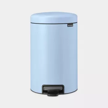 Pattumiera Brabantia NewIcon 12 L rotonda blu