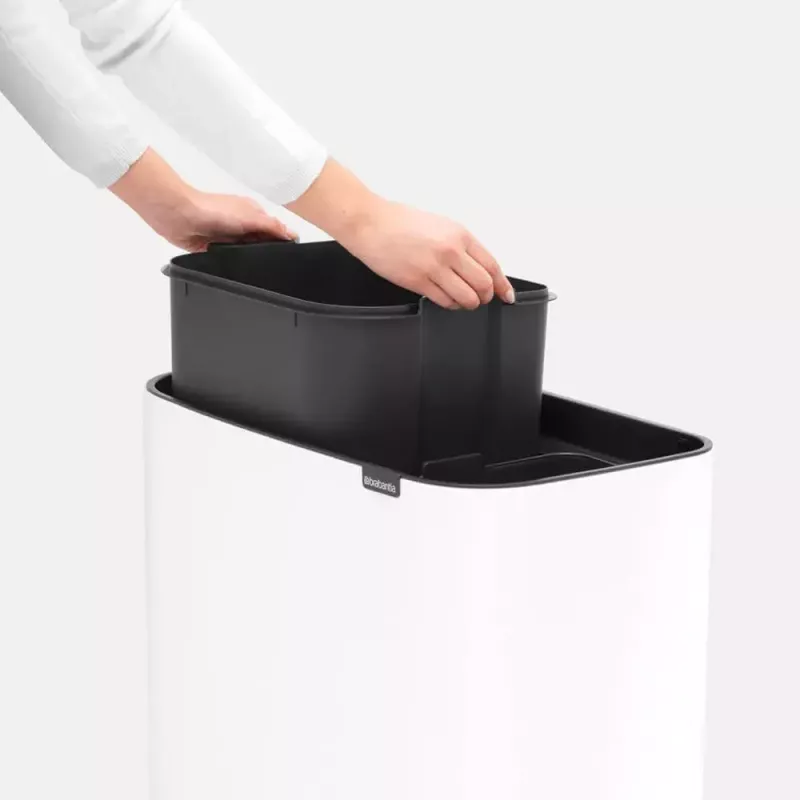 Pattumiera Brabantia 313547 34 L rettangolare plastica bianco
