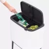 Pattumiera Brabantia 313547 34 L rettangolare plastica bianco