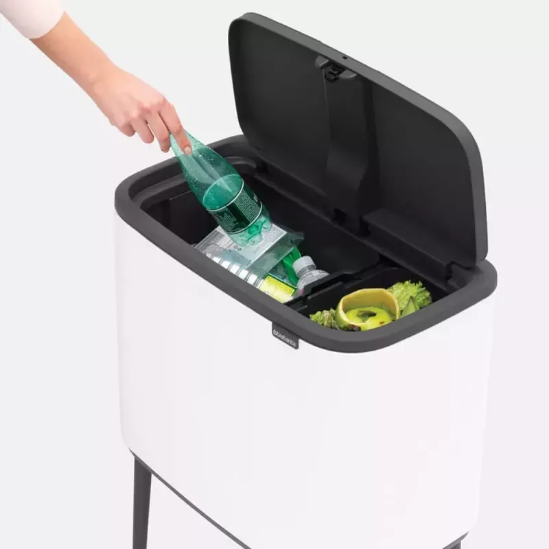Pattumiera Brabantia 313547 34 L rettangolare plastica bianco