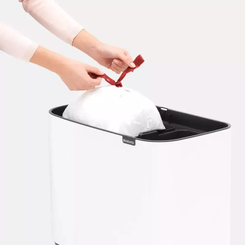 Pattumiera Brabantia 313547 34 L rettangolare plastica bianco