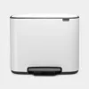 Pattumiera rettangolare Brabantia 121005 larghezza 540 mm profondità 363 mm altezza 440 mm