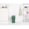 Pattumiera Brabantia 129827 16L rettangolare plastica verde