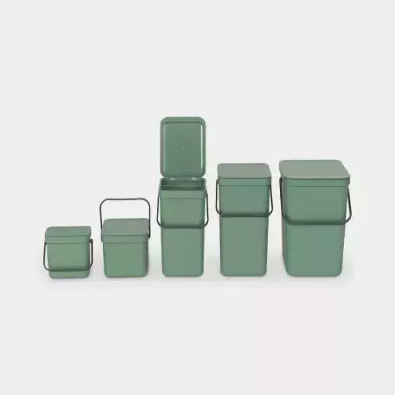 Pattumiera Brabantia 129827 16L rettangolare plastica verde
