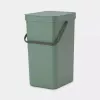 Pattumiera Brabantia 129827 16L rettangolare plastica verde
