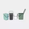 Pattumiera Brabantia 129940 25 L rettangolare plastica grigia