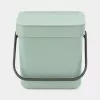 Contenitore per rifiuti Brabantia Sort & Go 3 L verde larghezza 188 mm profondità 139 mm altezza 181 mm