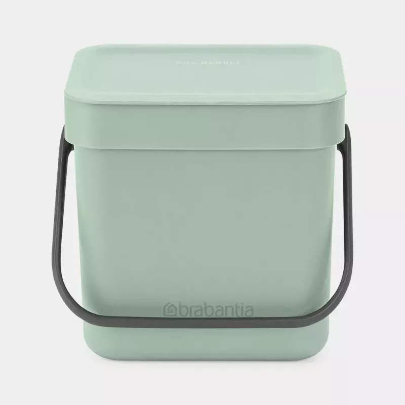 Contenitore per rifiuti Brabantia Sort & Go 3 L verde larghezza 188 mm profondità 139 mm altezza 181 mm