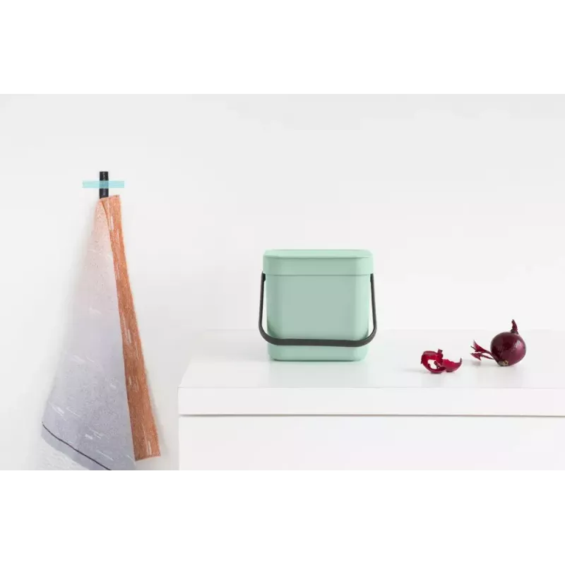 Contenitore per rifiuti Brabantia Sort & Go 3 L verde larghezza 188 mm profondità 139 mm altezza 181 mm
