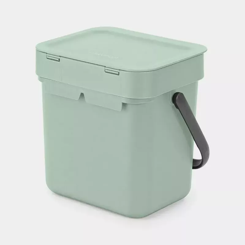 Contenitore per rifiuti Brabantia Sort & Go 3 L verde larghezza 188 mm profondità 139 mm altezza 181 mm