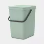 Brabantia Sort & Go 25 L pattumiera verde 265x340x400 mm