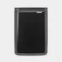 Pattumiera Brabantia Bo 4 L rettangolare, corpo in acciaio, nera, 200×172×272 mm
